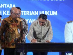 Pemkab Sleman Tandatangani Kerja sama Penguatan Layanan Hukum dan Perlindungan Hak Kekayaan Intelektual dengan Kanwil Kemenkum DIY