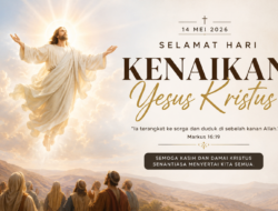 Template Desain Poster Kenaikan Yesus Kristus 2026 dan 10 Ide Caption Bermakna untuk Dibagikan