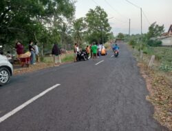 Lansia Penarik Gerobak Tertabrak Honda Beat di Jalan Pantai Glagah, Dua Korban Dirawat