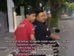 Viral Pengendara Lawan Arah di Terban Jogja Ngaku “Akamsi”, Kejar Perekam hingga Ajak Berkelahi, Polisi Langsung Tilang