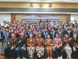 SMP BOPKRI 3 Yogyakarta Lepas Siswa, Songsong Esok Gemilang