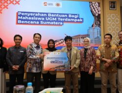 LPS Beri Bantuan Kepada Mahasiswa UGM Terdampak Bencana Banjir Sumatera