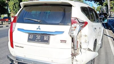 Viral Kecelakaan Pajero Putih dan Honda Supra di Titik Nol Kilometer Wonosari, CCTV Rekam Detik-Detik Benturan yang Bikin Warga Terdiam