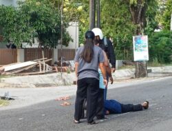 Kecelakaan Honda Vario di Ponjong, Pelajar dan Buruh Harian Terluka usai Tabrakan di Jalan Lurus Susukan 1