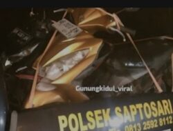 Kecelakaan Maut di Saptosari Gunungkidul, Pengendara Skywave Meregang Nyawa Tabrakan dengan Beat