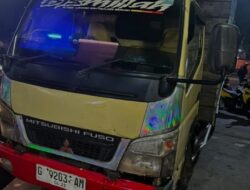 Gagal Mendahului, Honda Scoopy Tabrak Truk Fuso di Jalan Jogja-Wonosari
