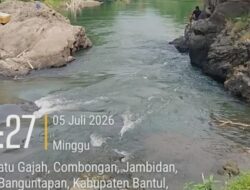 DLH Bantul Pastikan Sungai Opak Tidak Tercemar, Viral Air Berwarna Hitam Masih Ditelusuri