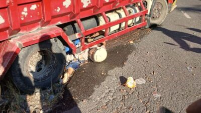 Truk Mundur Tak Terkendali di Tanjakan Semanu Gunungkidul, Pengendara Motor Tewas Terlindas
