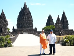 Presiden RI Prabowo Sambut PM India Modi untuk Kunjungan ke Candi Prambanan