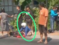 Kecelakaan Tunggal di Patuk Gunungkidul, Yamaha Aerox Terpeleset Ceceran Solar, Dua Pelajar Terluka