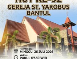 Donor Darah, Pesta Umat, Bazar UMKM Warnai Puncak HUT ke-92 Gereja St. Yakobus Bantul