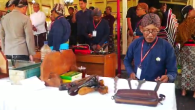 Jamasan Tosan Aji Gunungkidul Kembali Digelar, Puluhan Pusaka Dirawat sebagai Wujud Pelestarian Warisan Budaya