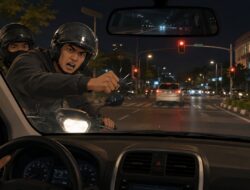 Viral Pengendara Motor Kejar dan Gedor Mobil  di Yogyakarta, Korban Cari Perlindungan ke Polisi