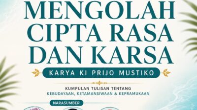 Bedah  Buku Mengolah Cipta Rasa Karsa Warnai Dies Natalis ke-71 UST, Menghidupkan Kembali Spirit Kebudayaan dan Ketamansiswaan