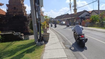 Trotoar Bisa Berfungsi Ganda di Bali, Faktanya Begini
