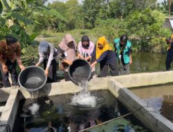 Perkuat Pemenuhan Gizi Masyarakat, KWT Puspa Gemilang dan UGM Sosialisasikan Gemar Makan Ikan