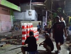 Semarak 17 Agustus 2026,  Warga RT 24 RW 05 Kricak Tegalrejo Kerja Bakti dan Pasang Umbul- Umbul
