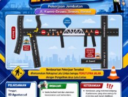Penutupan Jalan Kweni-Druwo Bantul Mulai Hari Ini, Satlantas Siapkan Rekayasa Lalu Lintas hingga Desember 2026
